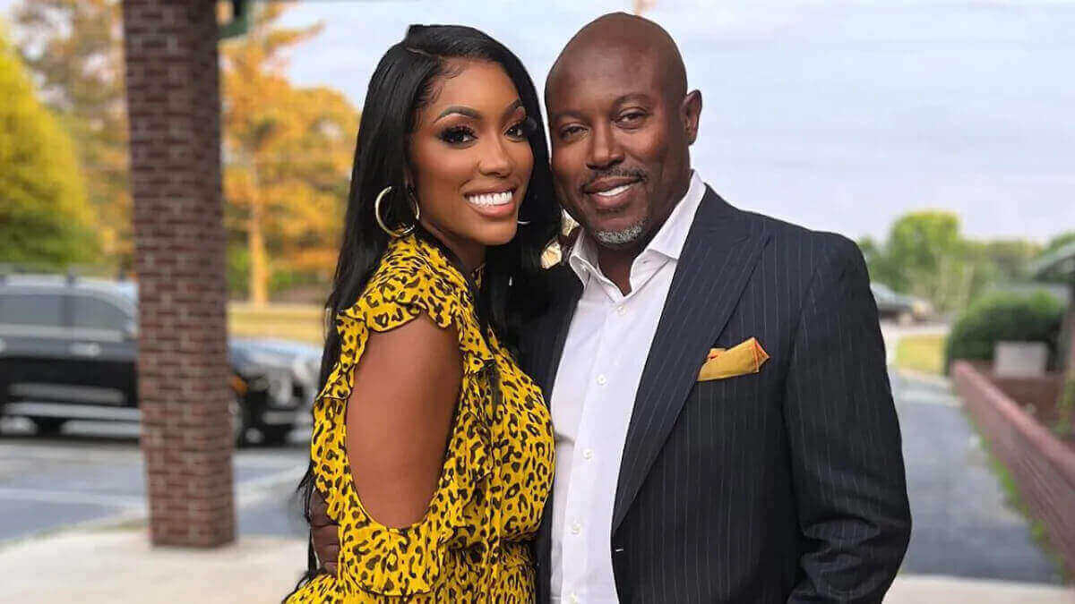 Porsha Williams with Simon Guobadia