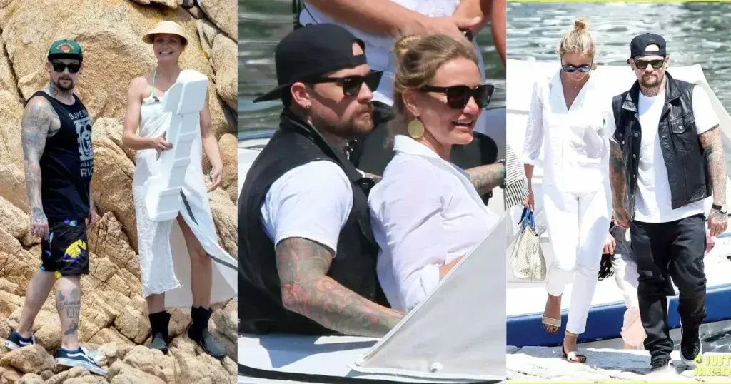 Cameron Diaz and Benji Madden got married